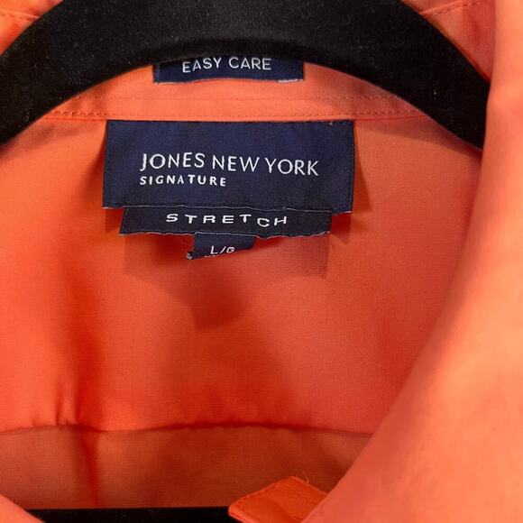 Lot / Bundle of 2 Jones New York Signature Sleeveless Button Up Tops Size Large - Picture 6 of 10